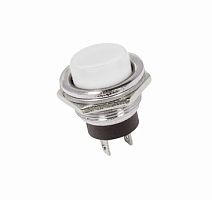 Выключатель-кнопка металл Rexant 220V 2А (2с) (ON)-OFF Ø16.2 картинка